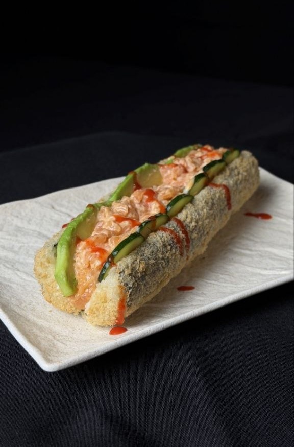 Hot roll з лососем